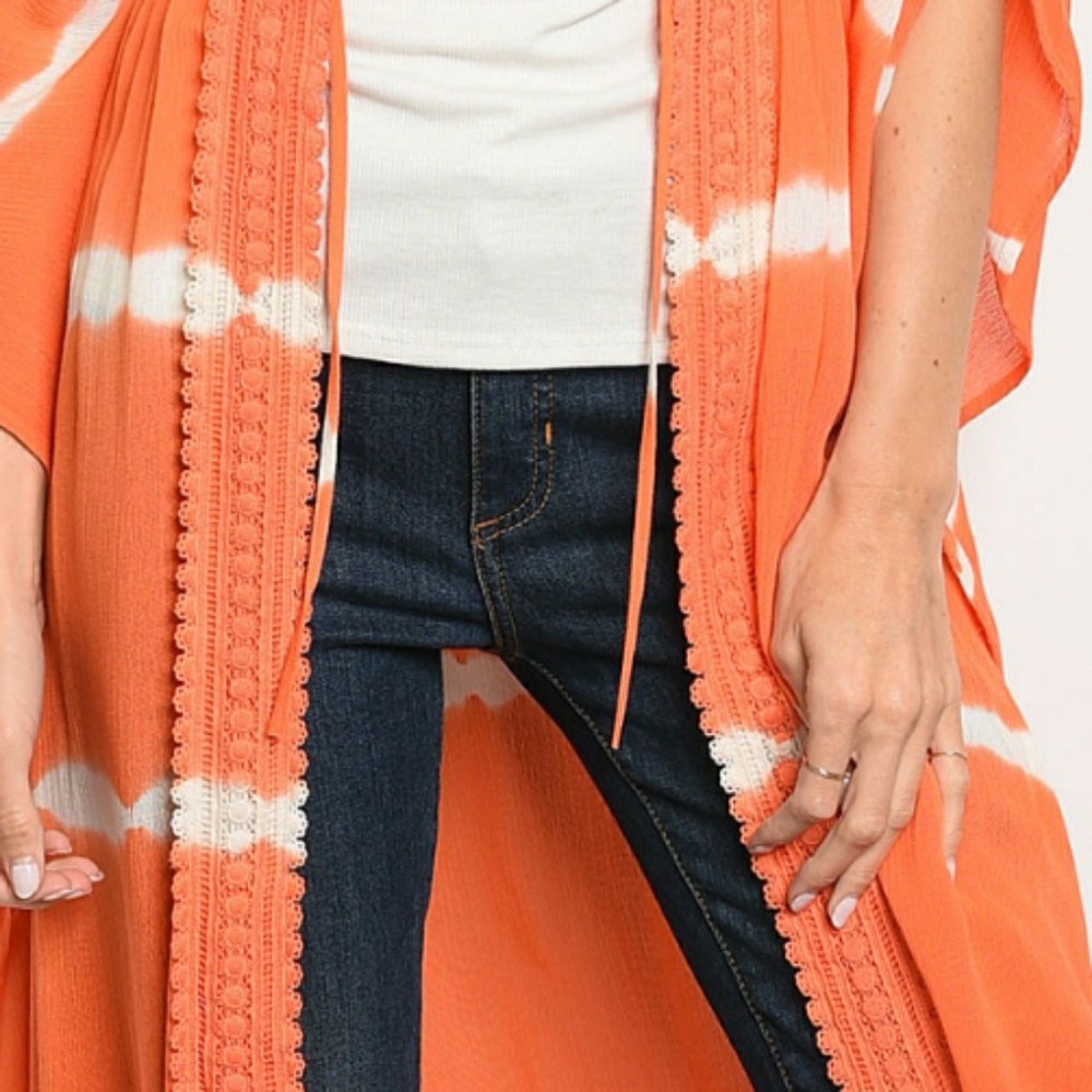 Orange Kimono - Picture 3 of 8
